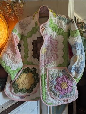 Grandmas Garden Quilt Jacket